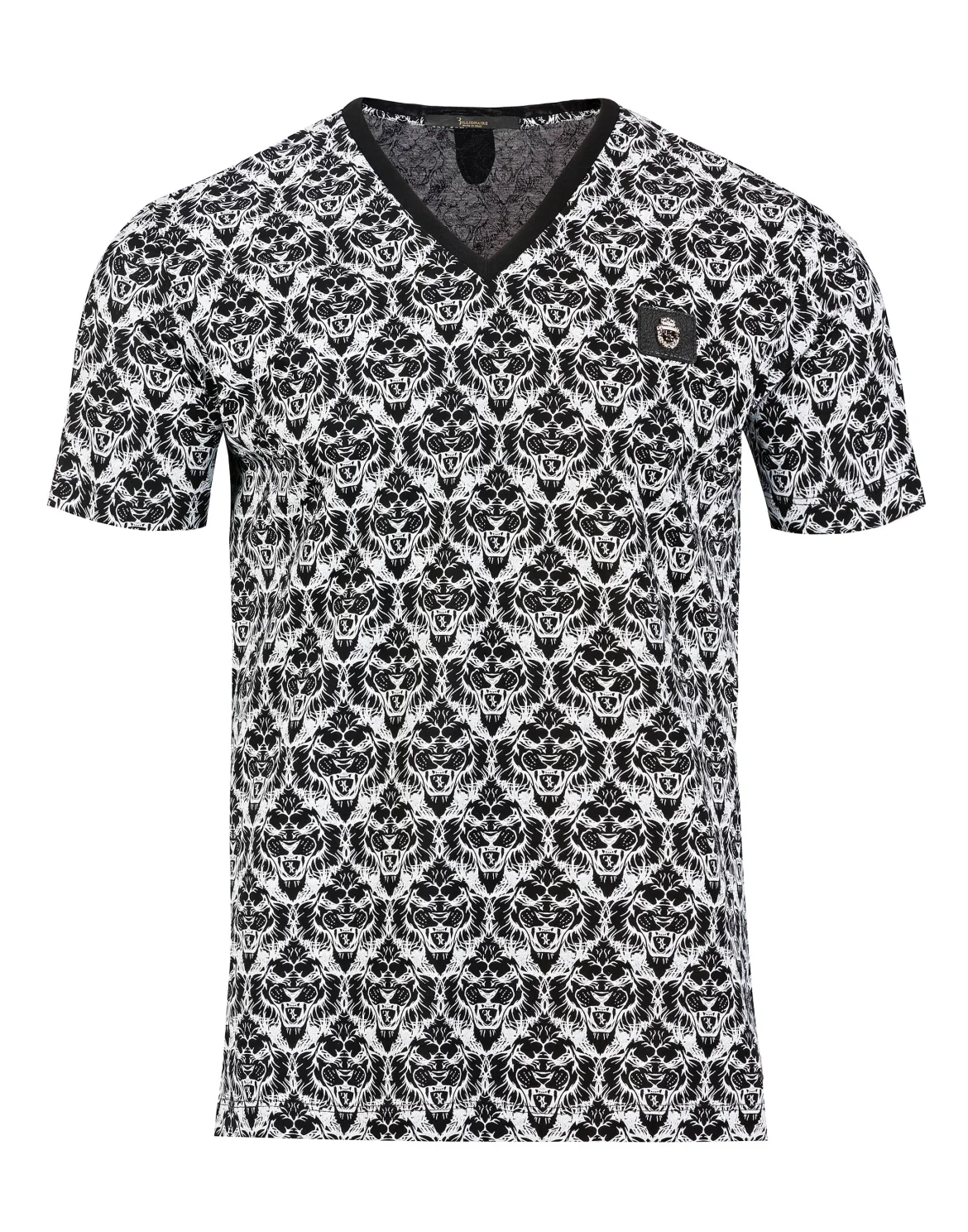 T-shirt V-Neck SS "Tiger", цвет: Черный