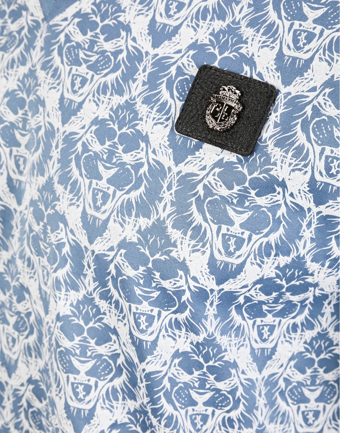 T-shirt V-Neck SS "Tiger", цвет: Синий