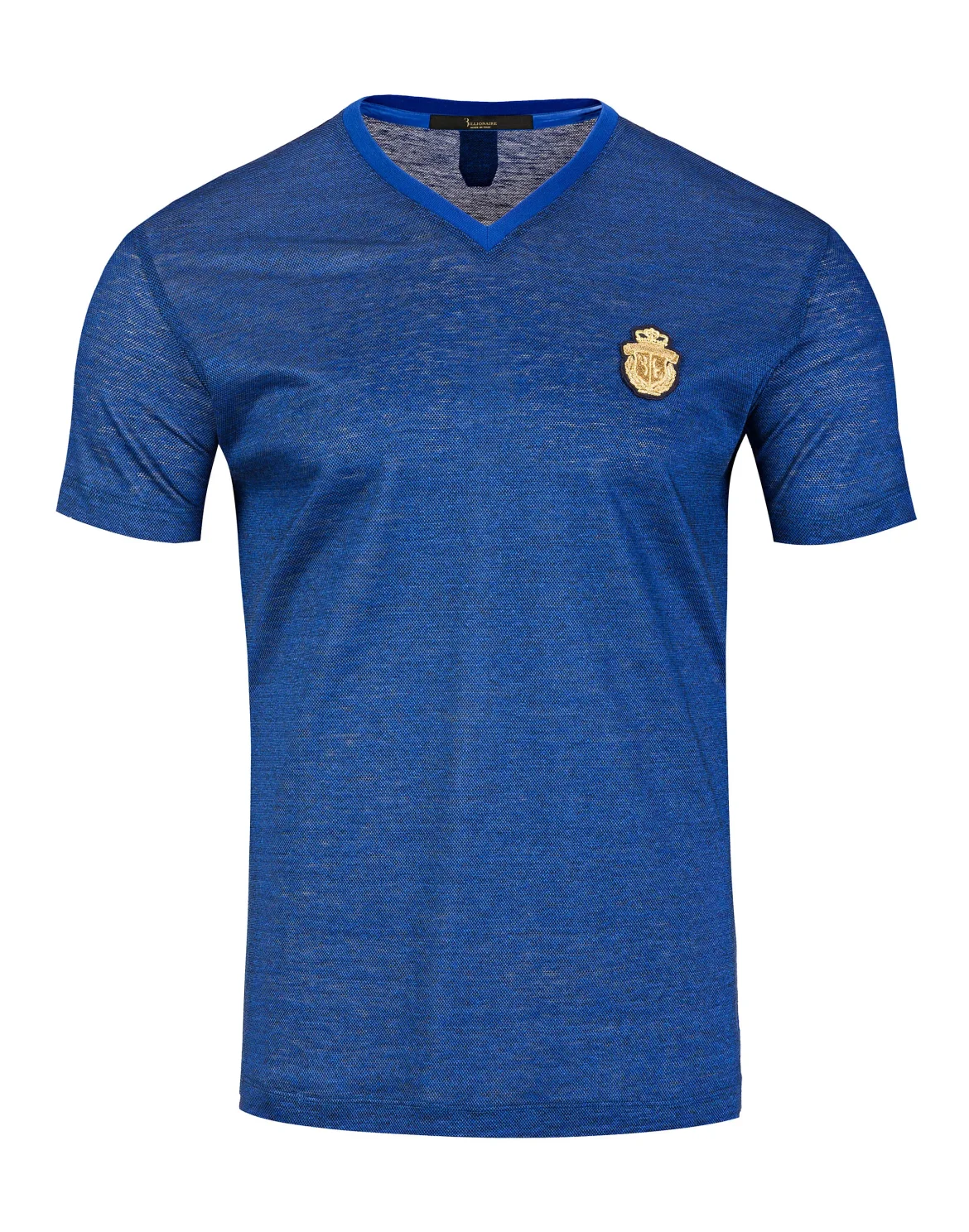 T-shirt V-Neck SS "Noel", цвет: Синий