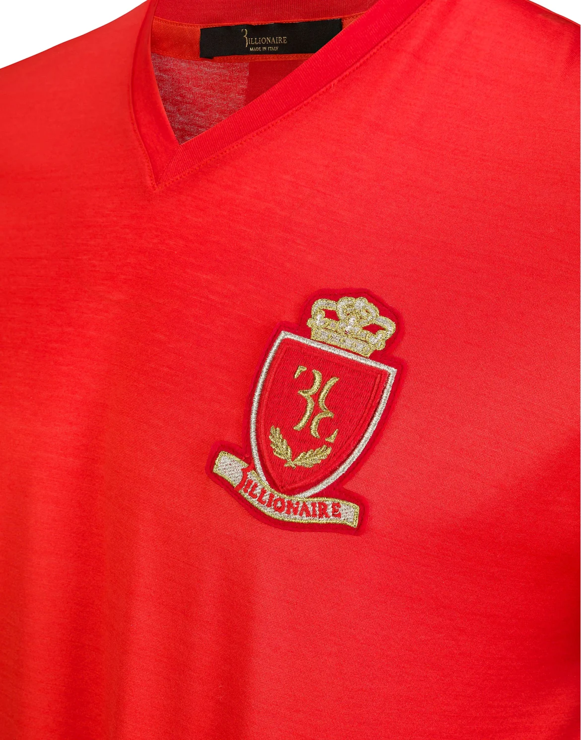T-shirt V-Neck SS "Stephan", цвет: Красный