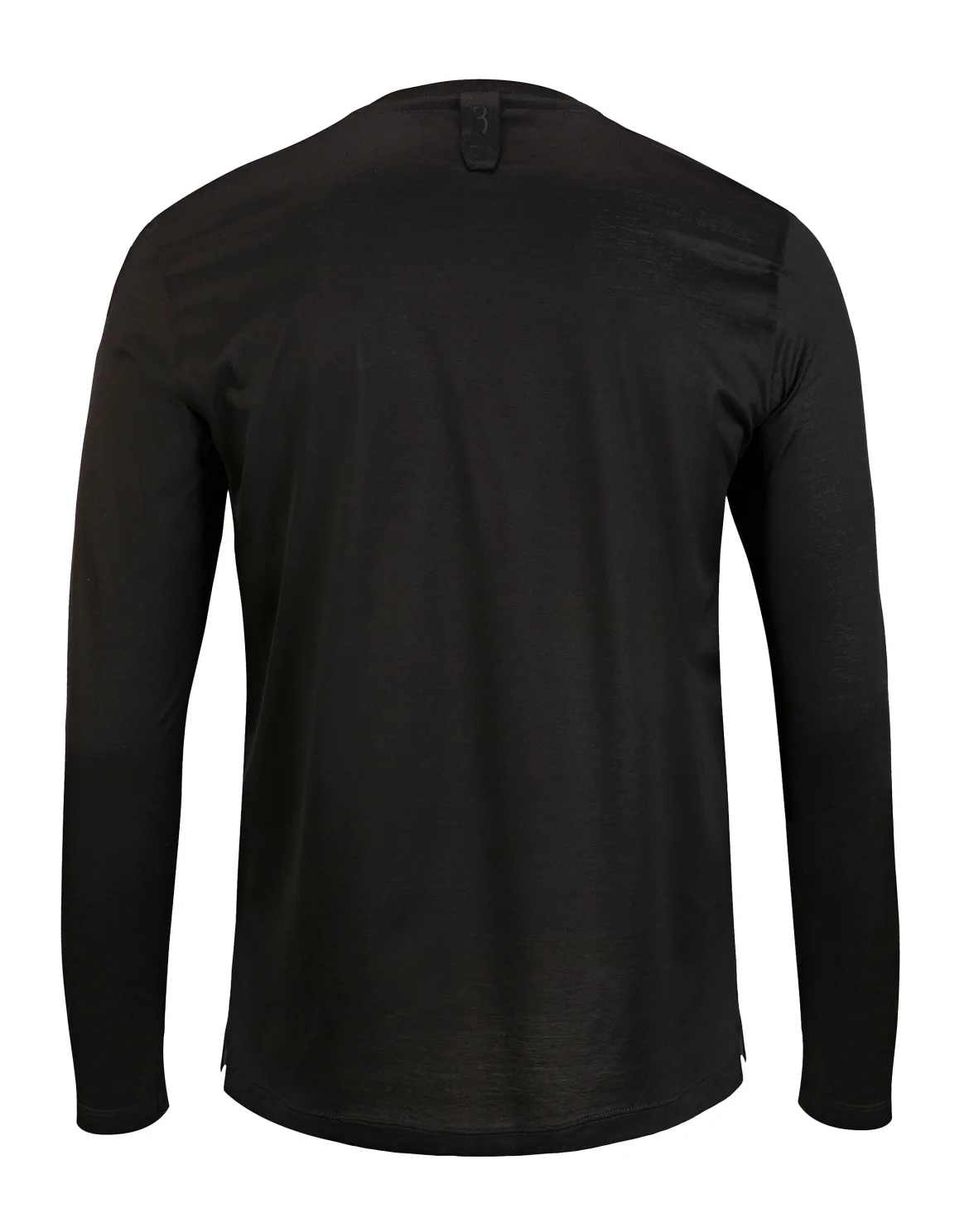 T-shirt Round Neck LS "Carl", цвет: Черный