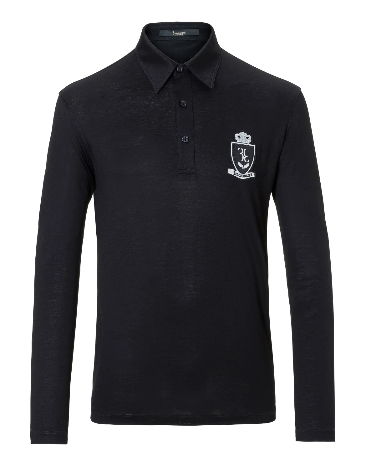 Polo shirt LS "Antoine", цвет: Черный