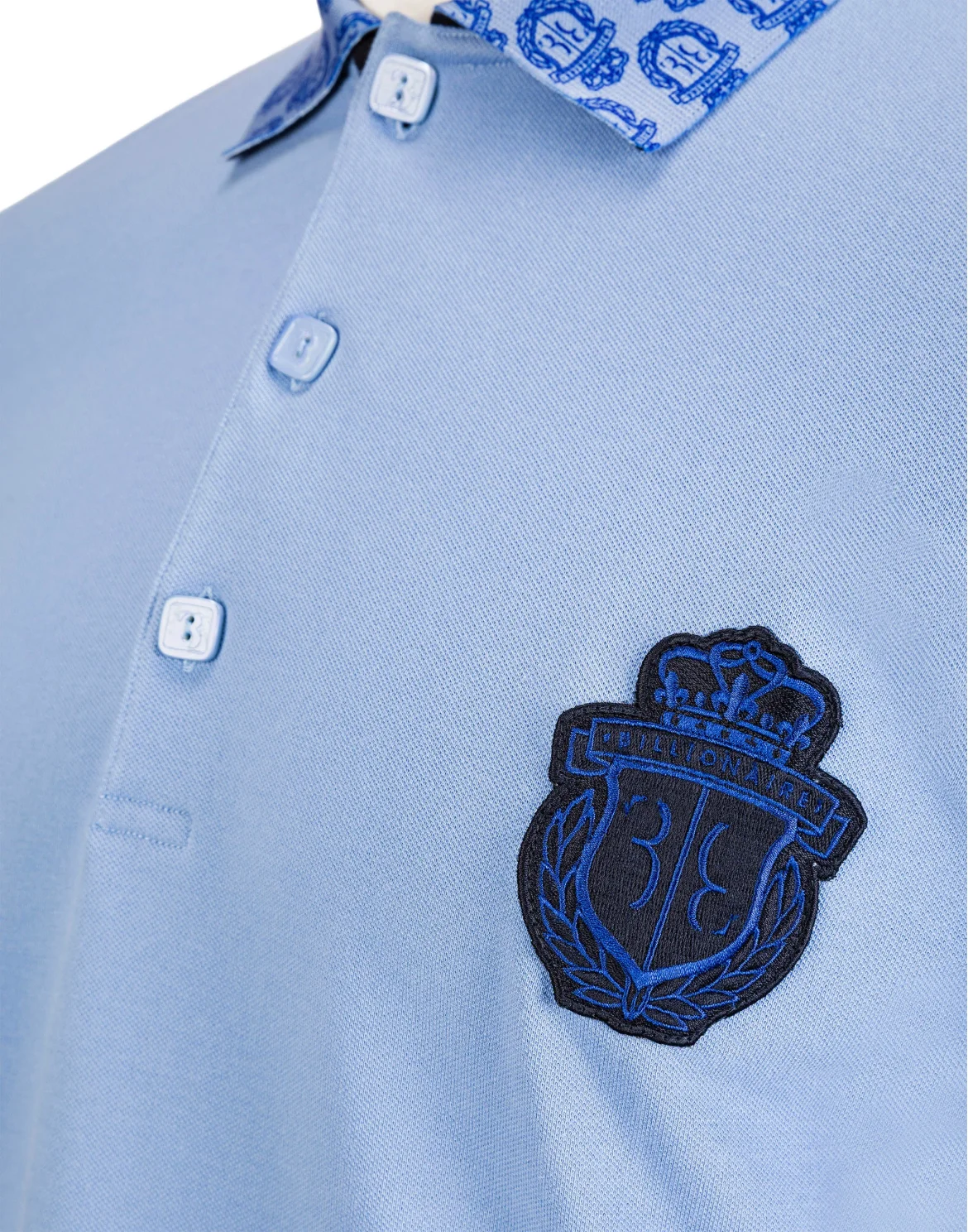 Polo shirt LS "Lion", цвет: Синий