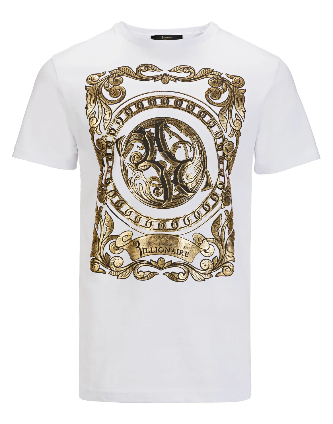 T-shirt Round Neck SS "Cain B", цвет: Белый