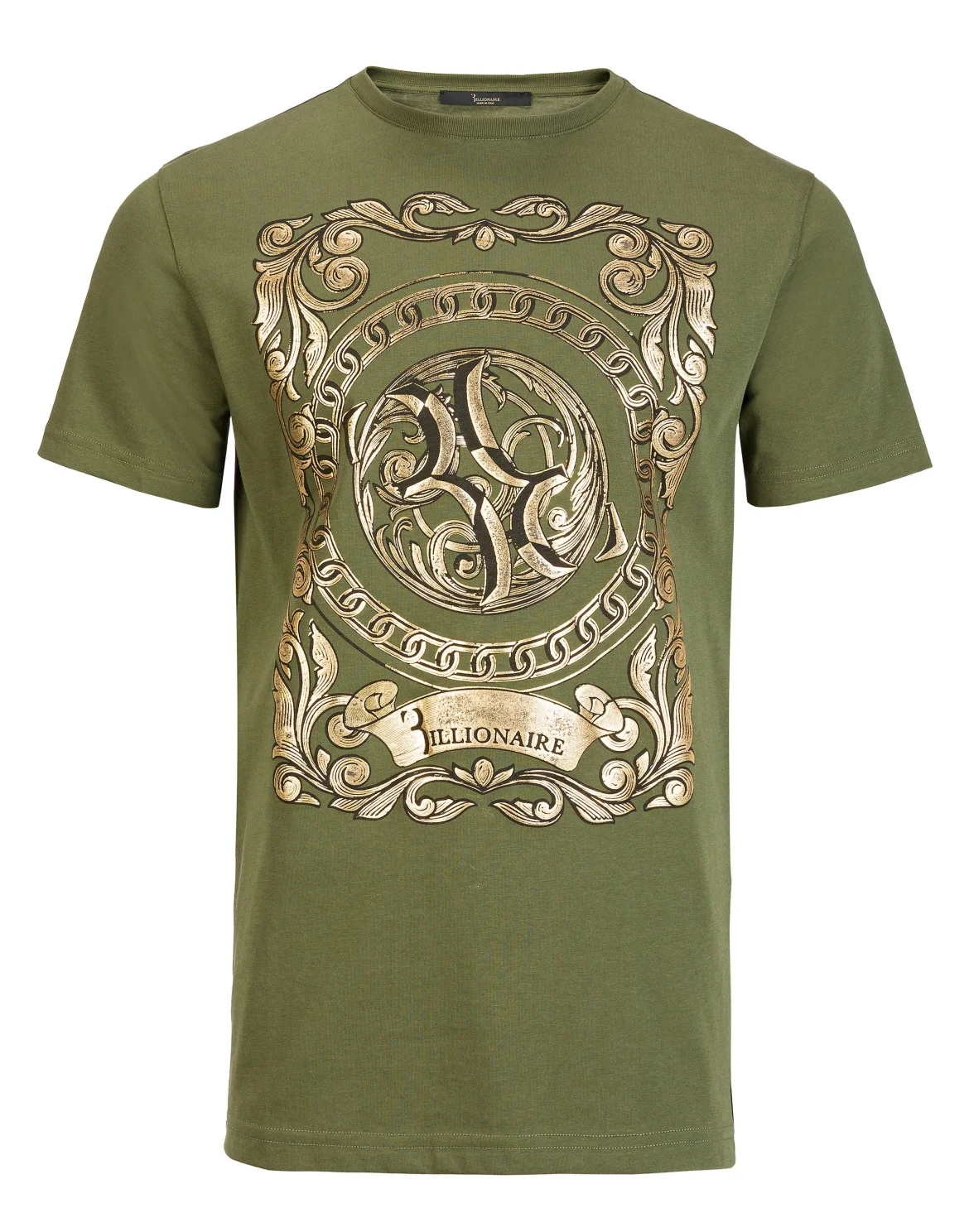 T-shirt Round Neck SS "Cain B", цвет: Зеленый