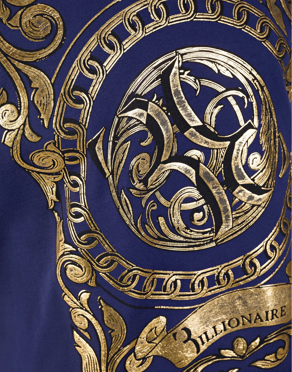 T-shirt Round Neck SS "Cain B", цвет: Синий