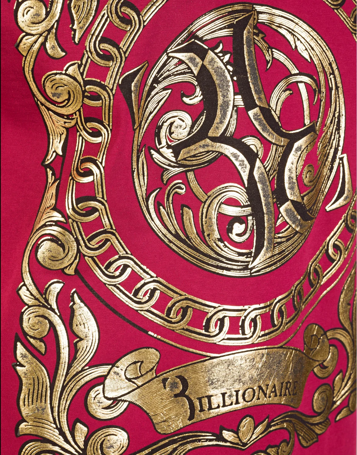 T-shirt Round Neck SS "Cain B", цвет: Красный