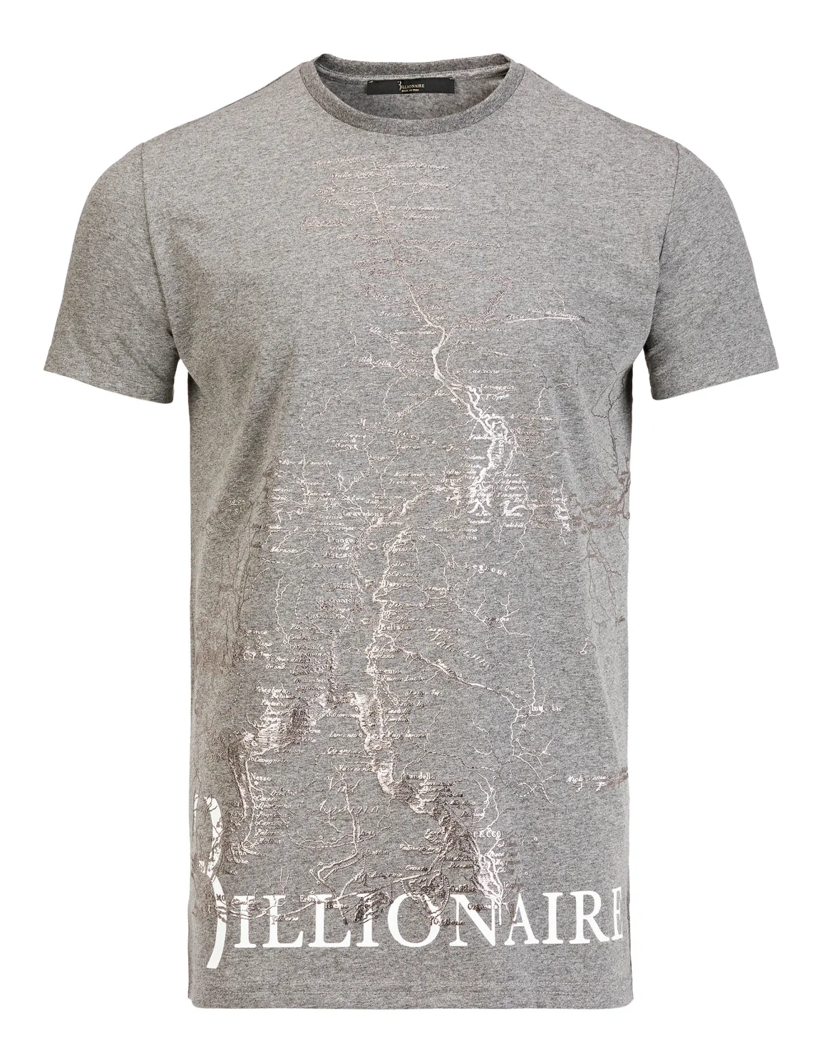 T-shirt Round Neck SS "Brandon", цвет: Серый