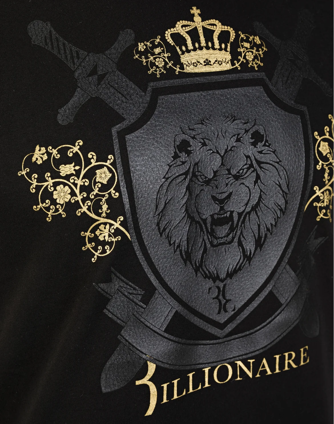 T-shirt Round Neck SS "Brayden", цвет: Черный