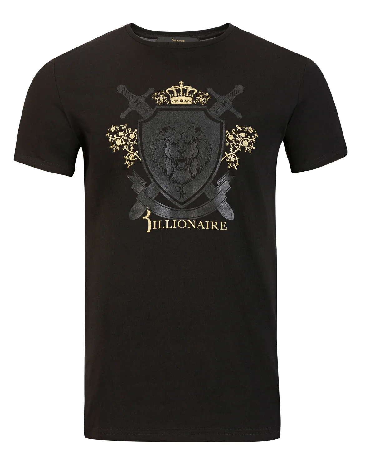 T-shirt Round Neck SS "Brayden", цвет: Черный