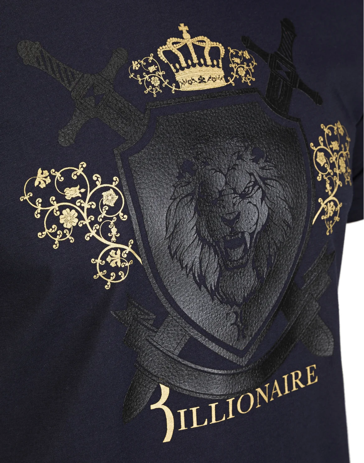 T-shirt Round Neck SS "Brayden", цвет: Синий