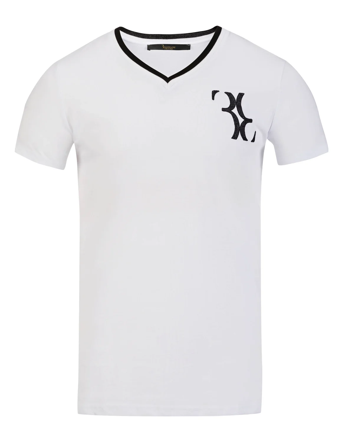 T-shirt V-Neck SS "Brian", цвет: Белый