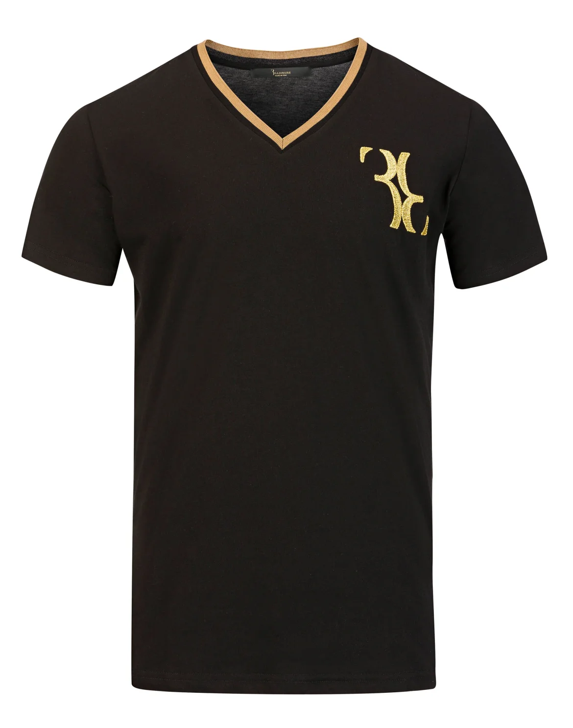 T-shirt V-Neck SS "Brian", цвет: Черный