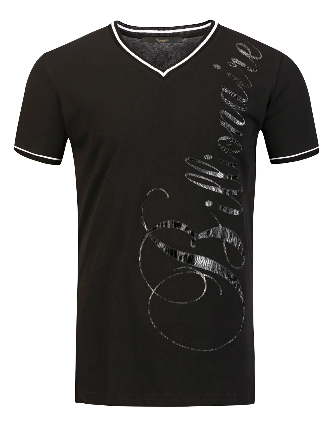 T-shirt V-Neck SS "Charlie", цвет: Черный