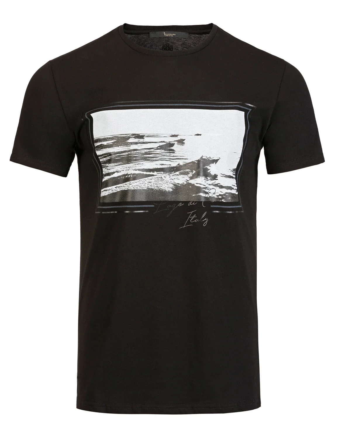 T-shirt Round Neck SS "Chris", цвет: Черный