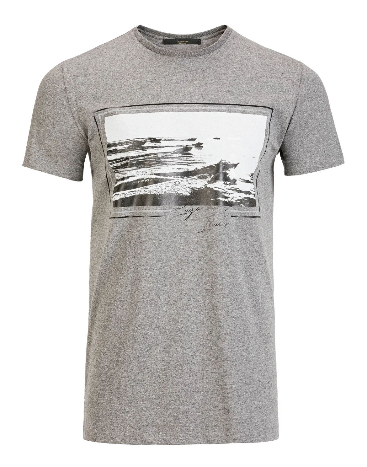 T-shirt Round Neck SS "Chris", цвет: Серый