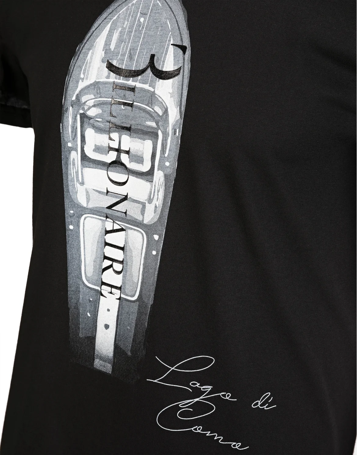 T-shirt Round Neck SS "Cameron", цвет: Черный