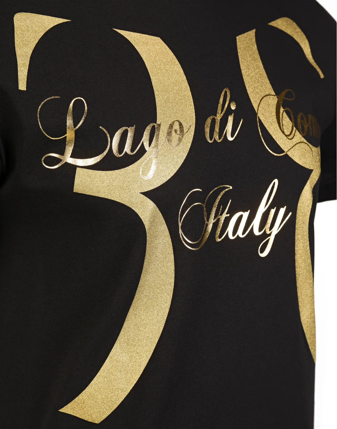 T-shirt Round Neck SS "David", цвет: Черный