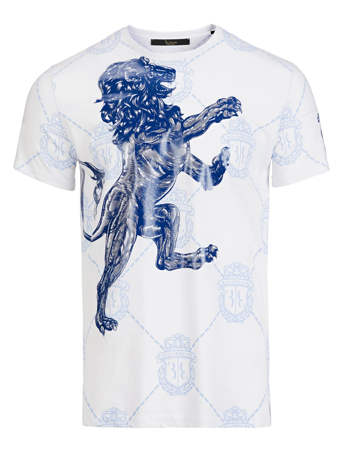 T-shirt Round Neck SS "Lions", цвет: Белый