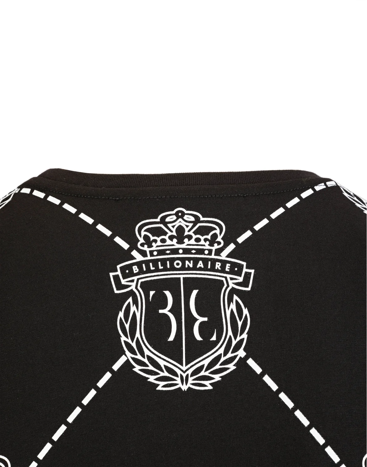 T-shirt Round Neck SS "Lions", цвет: Черный