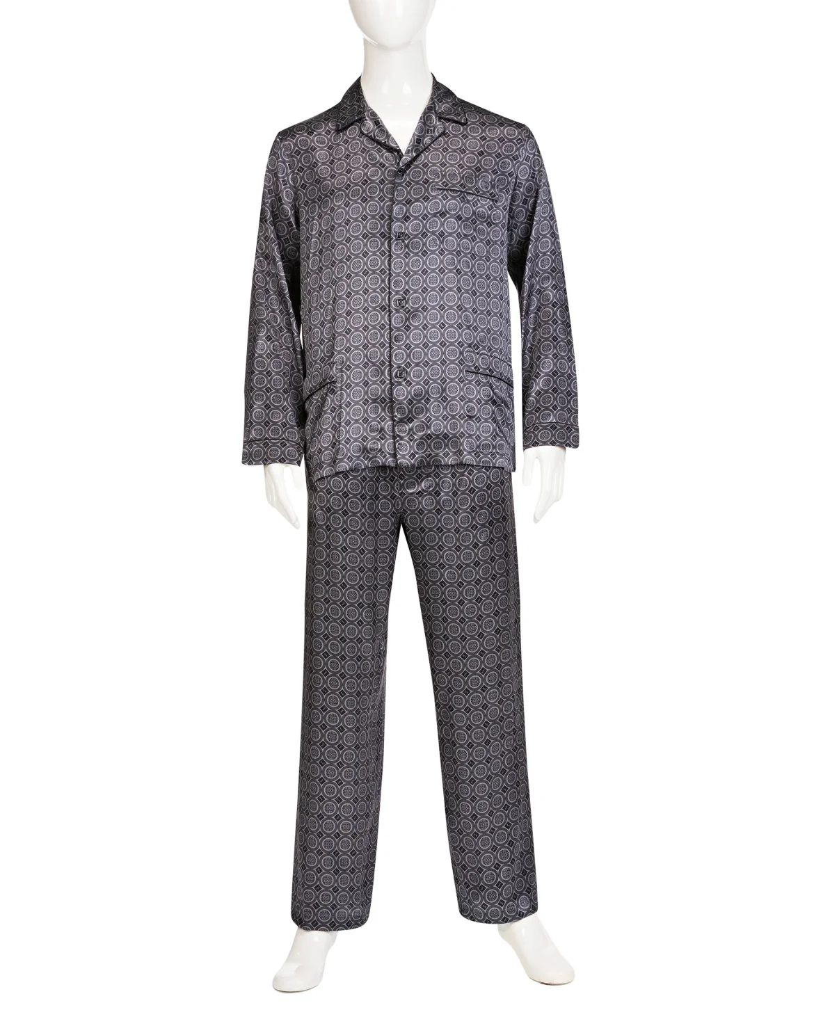 Compose pajamas "Silk", цвет: Черный