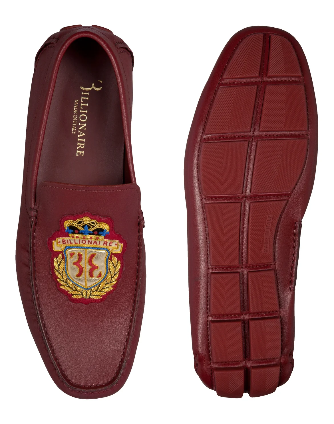 Moccasin "Adam", цвет: Красный