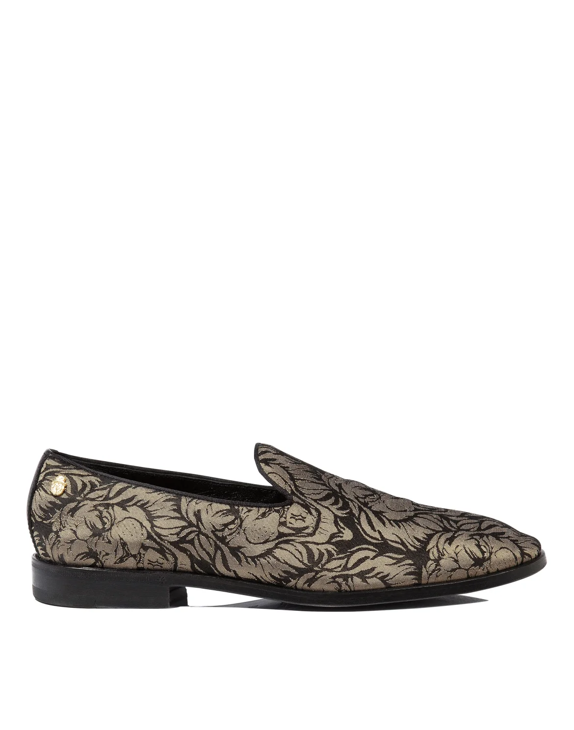 Loafers "All over Lion", цвет: Черный