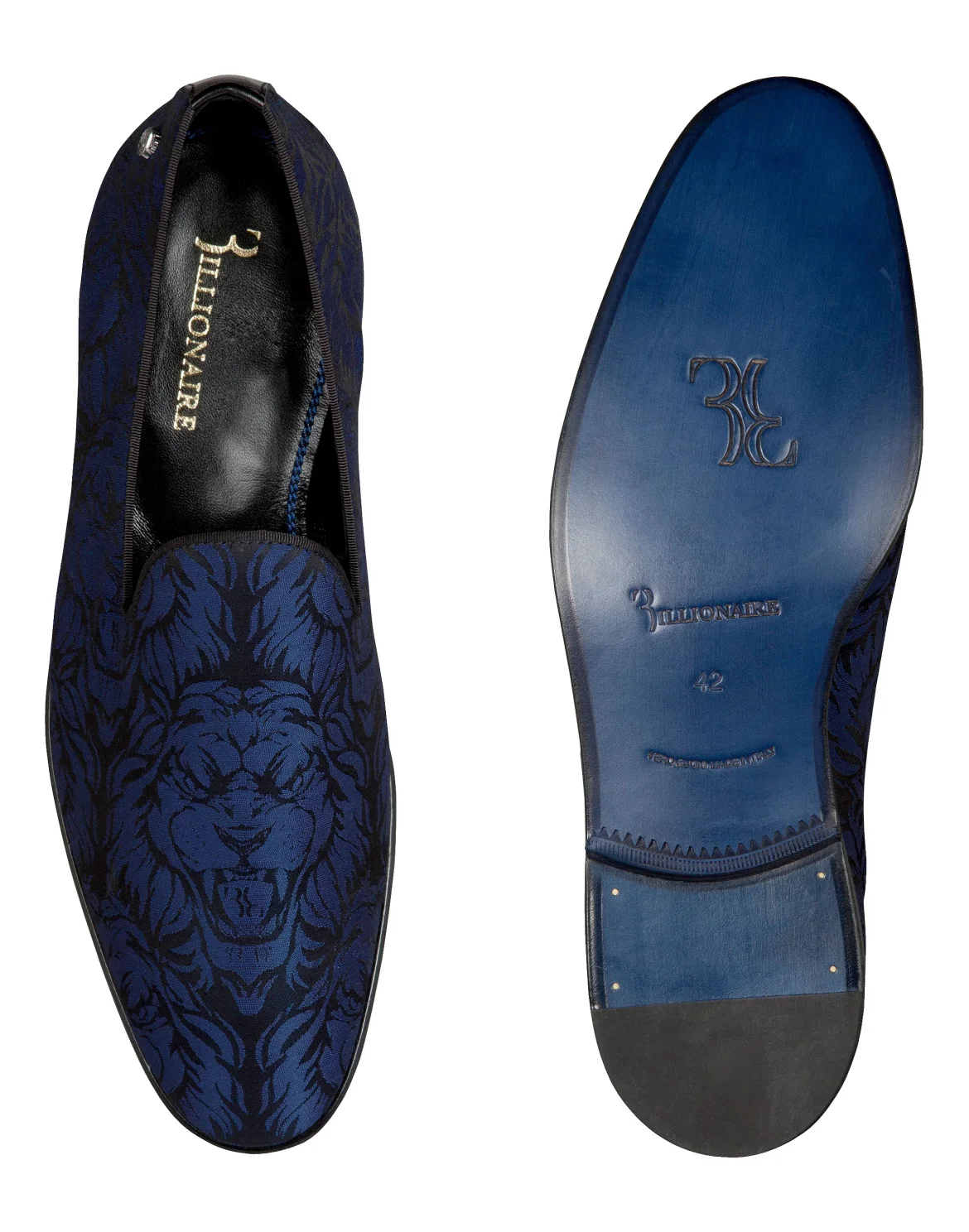 Loafers "All over Lion", цвет: Синий