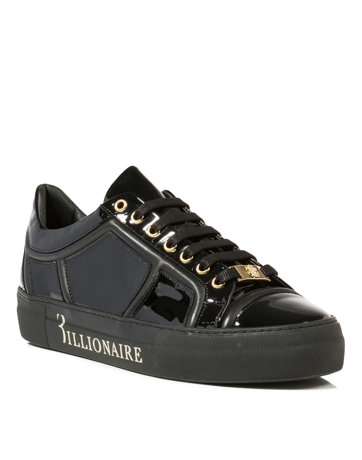 Lo-Top Sneakers "Off white", цвет: Черный