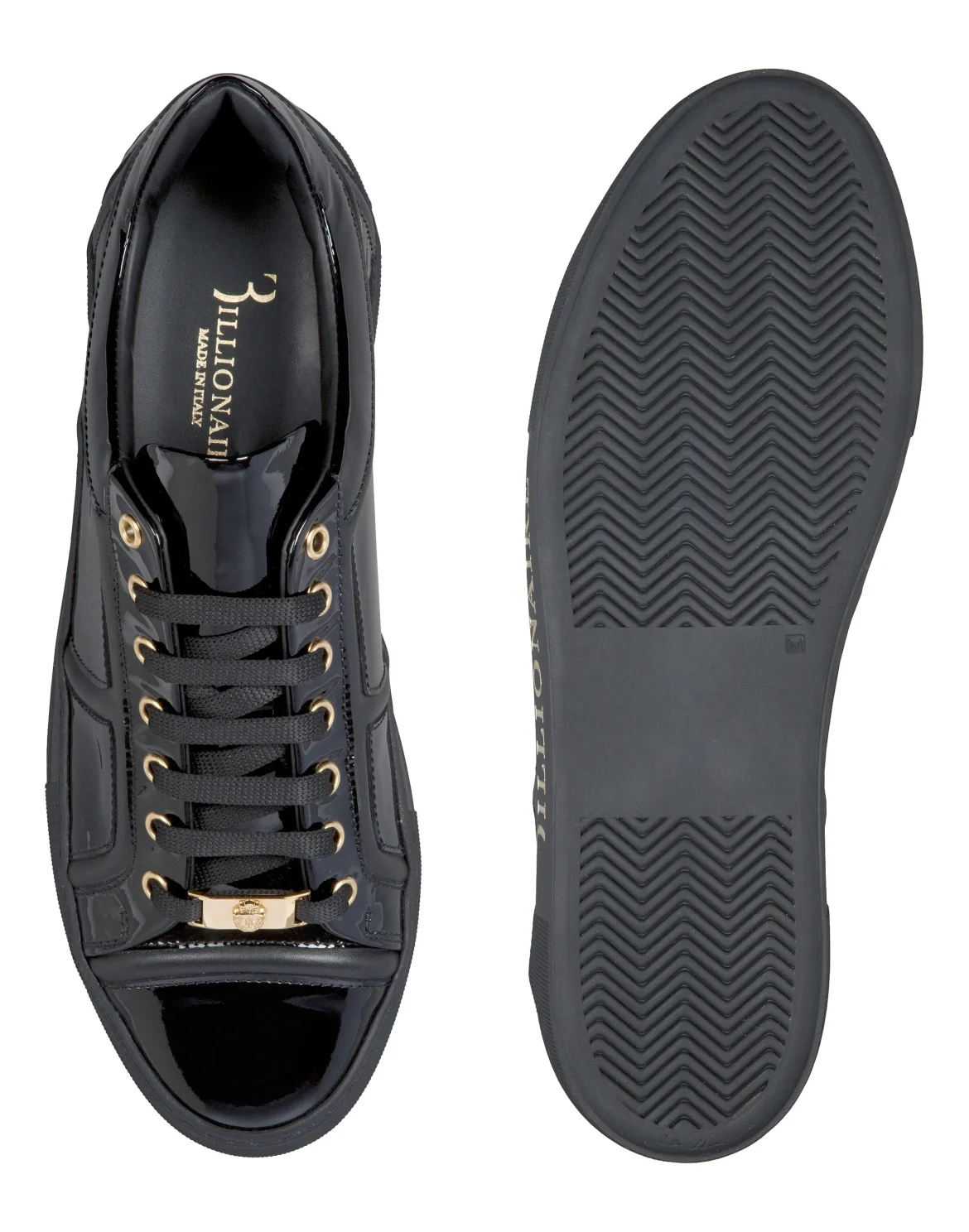 Lo-Top Sneakers "Off white", цвет: Черный