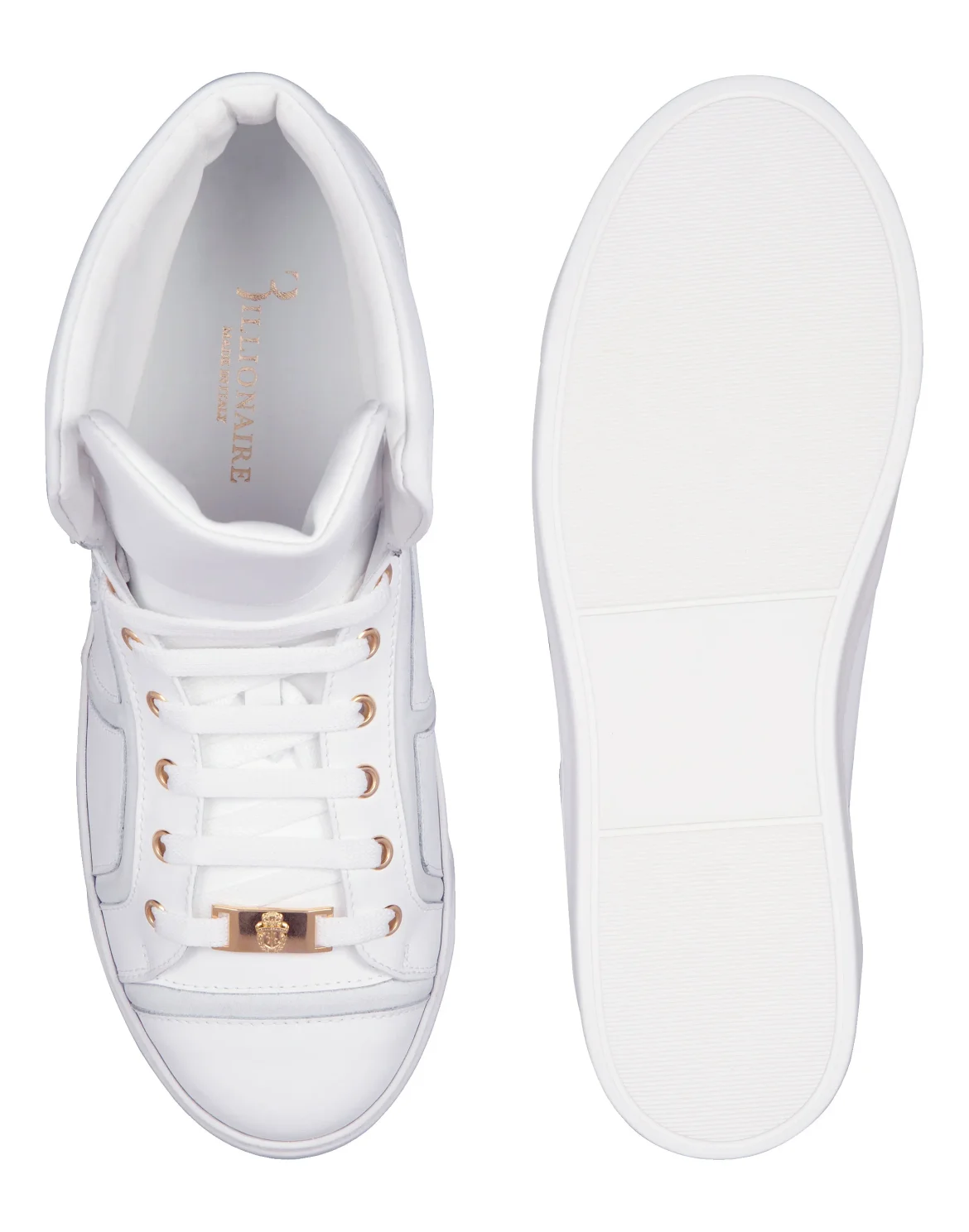 Hi-Top Sneakers "Alvin", цвет: Белый