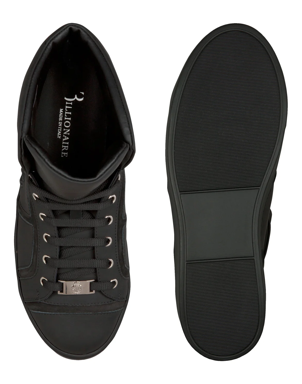 Hi-Top Sneakers "Alvin", цвет: Черный