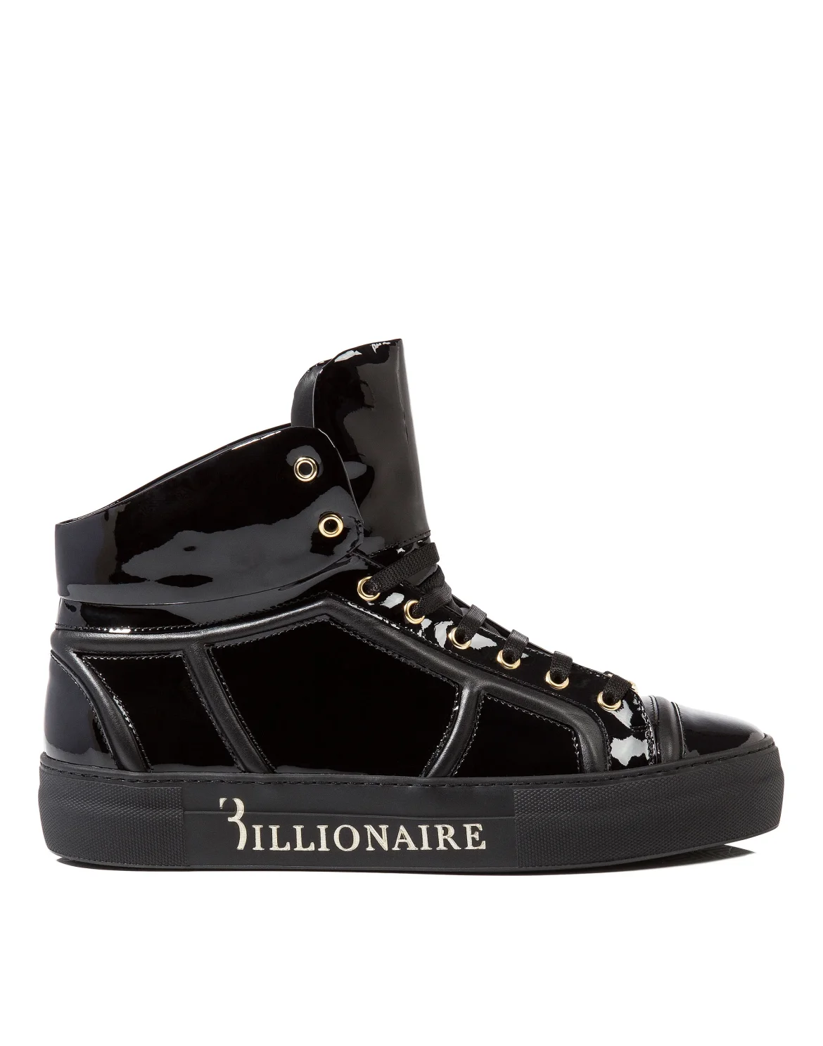 Hi-Top Sneakers "Romeo", цвет: Черный
