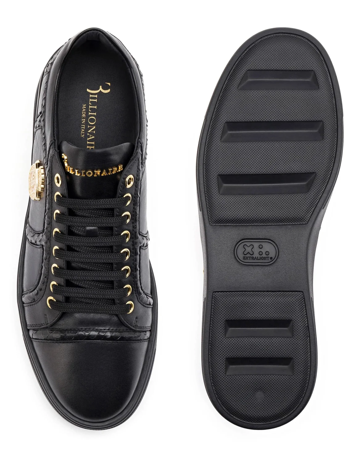 Lo-Top Sneakers "Eric style", цвет: Черный