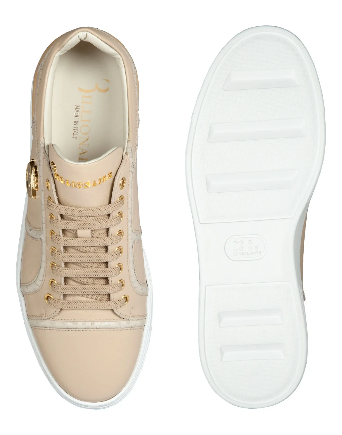 Lo-Top Sneakers "Eric style", цвет: Бежевый