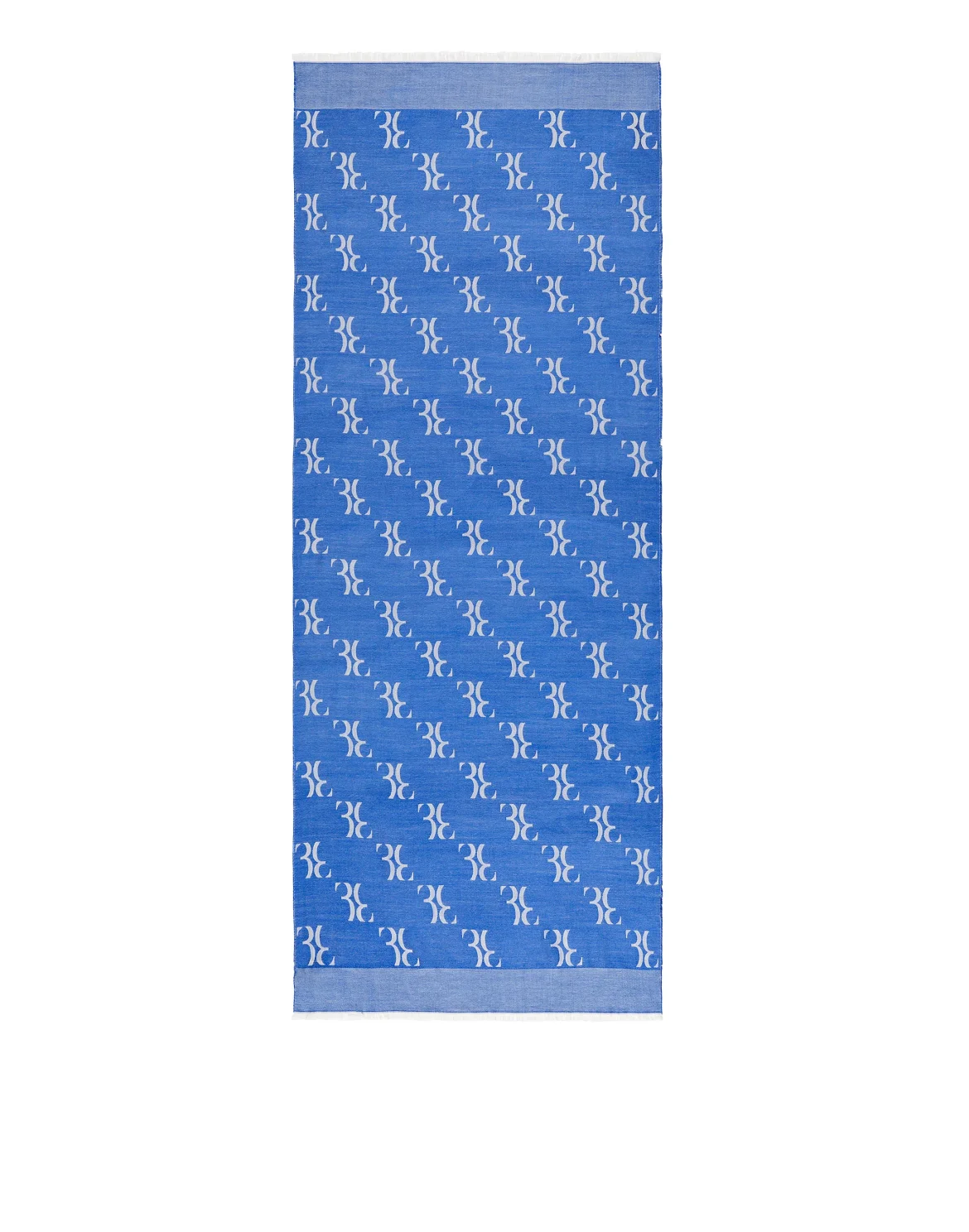 Long Scarf Double B, цвет: Синий