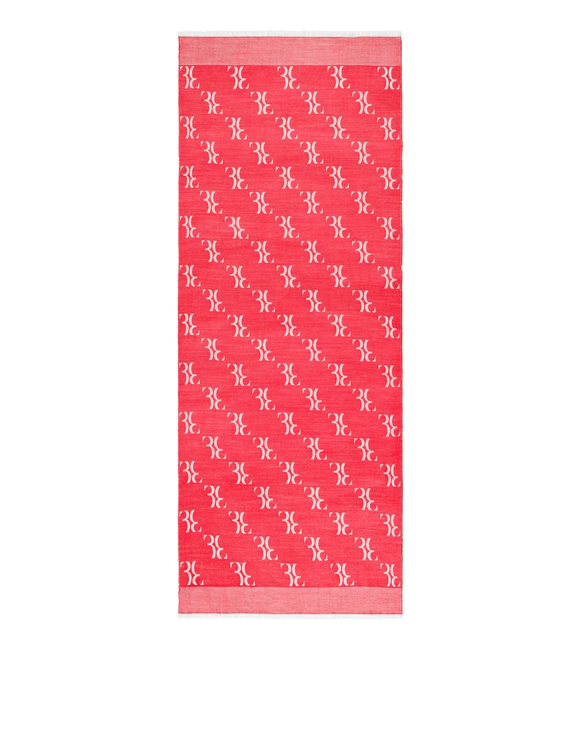 Long Scarf Double B, цвет: Красный