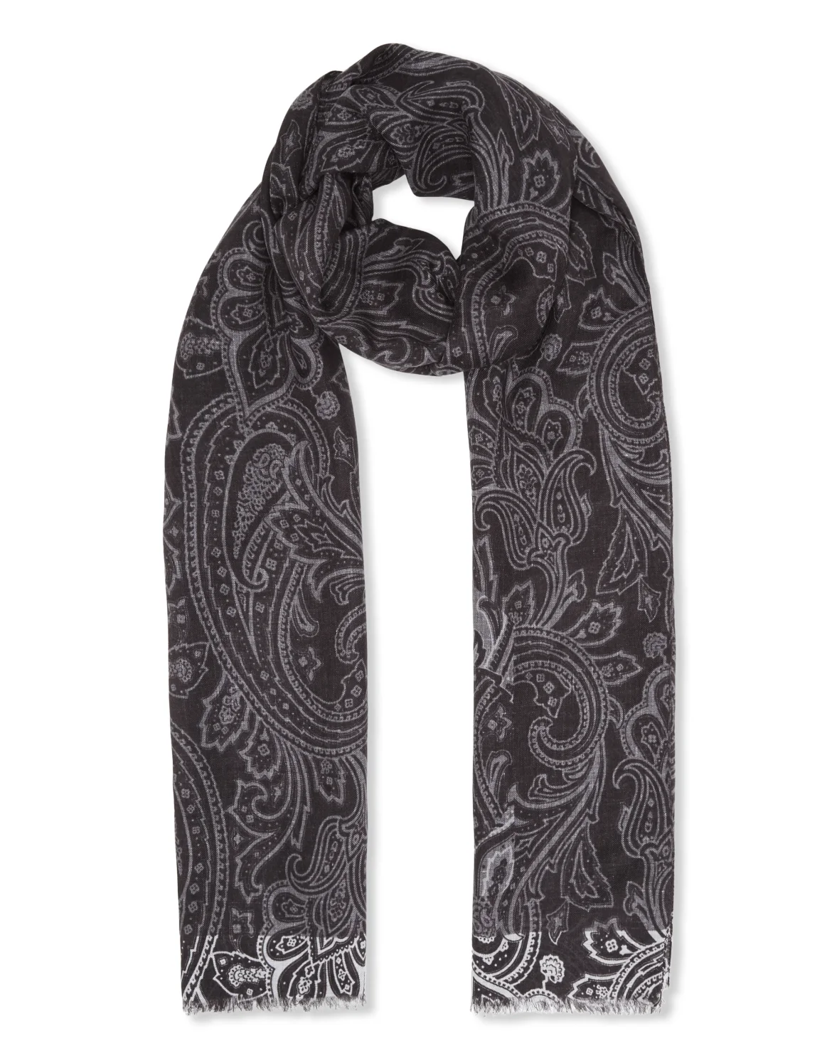 Long Scarf Statement, цвет: Черный