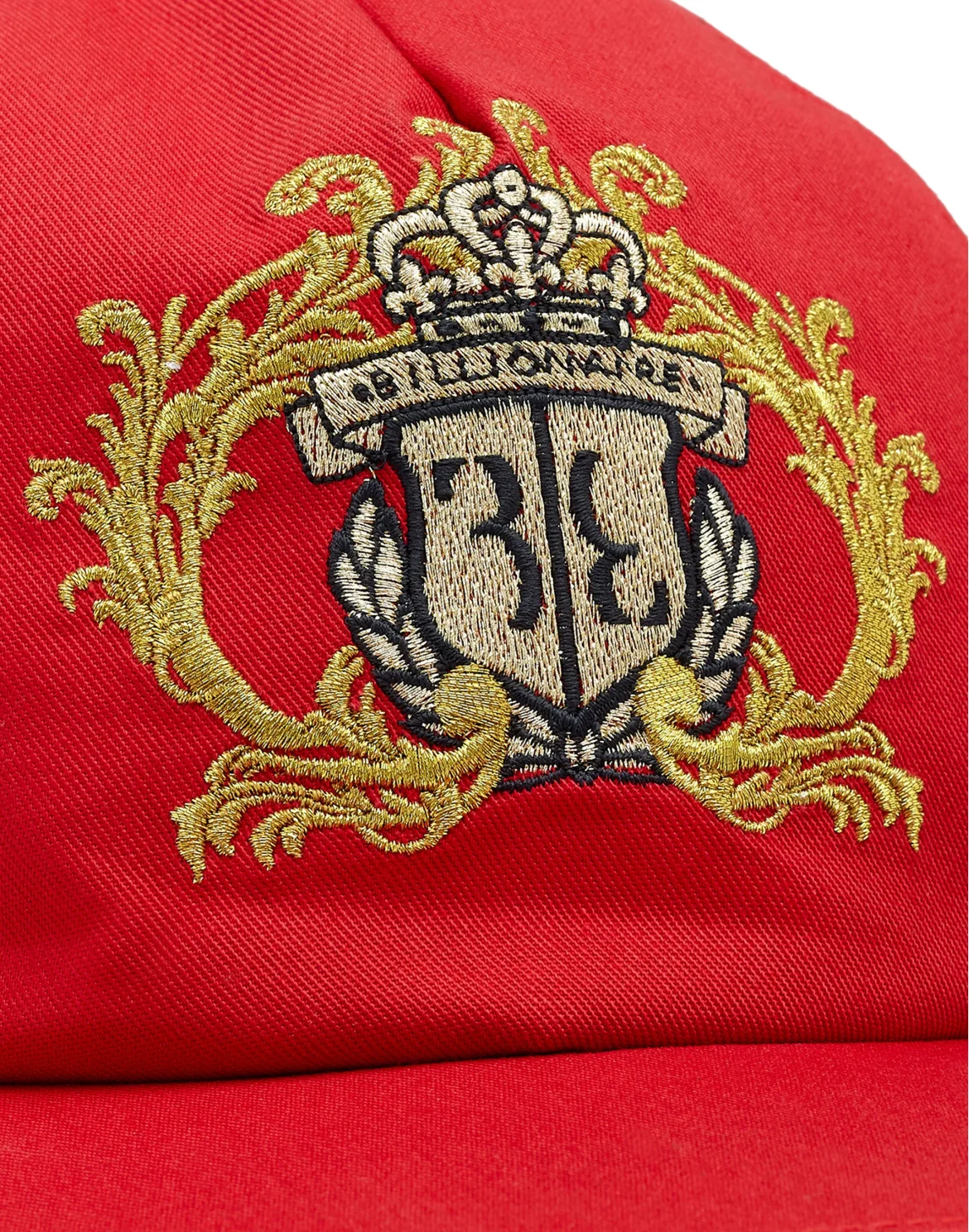 Visor Hat Baroque, цвет: Красный