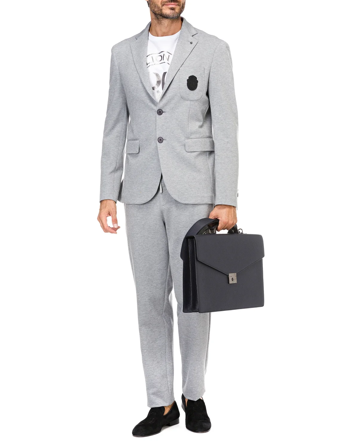 Medium Travel Bag Double B, цвет: Синий