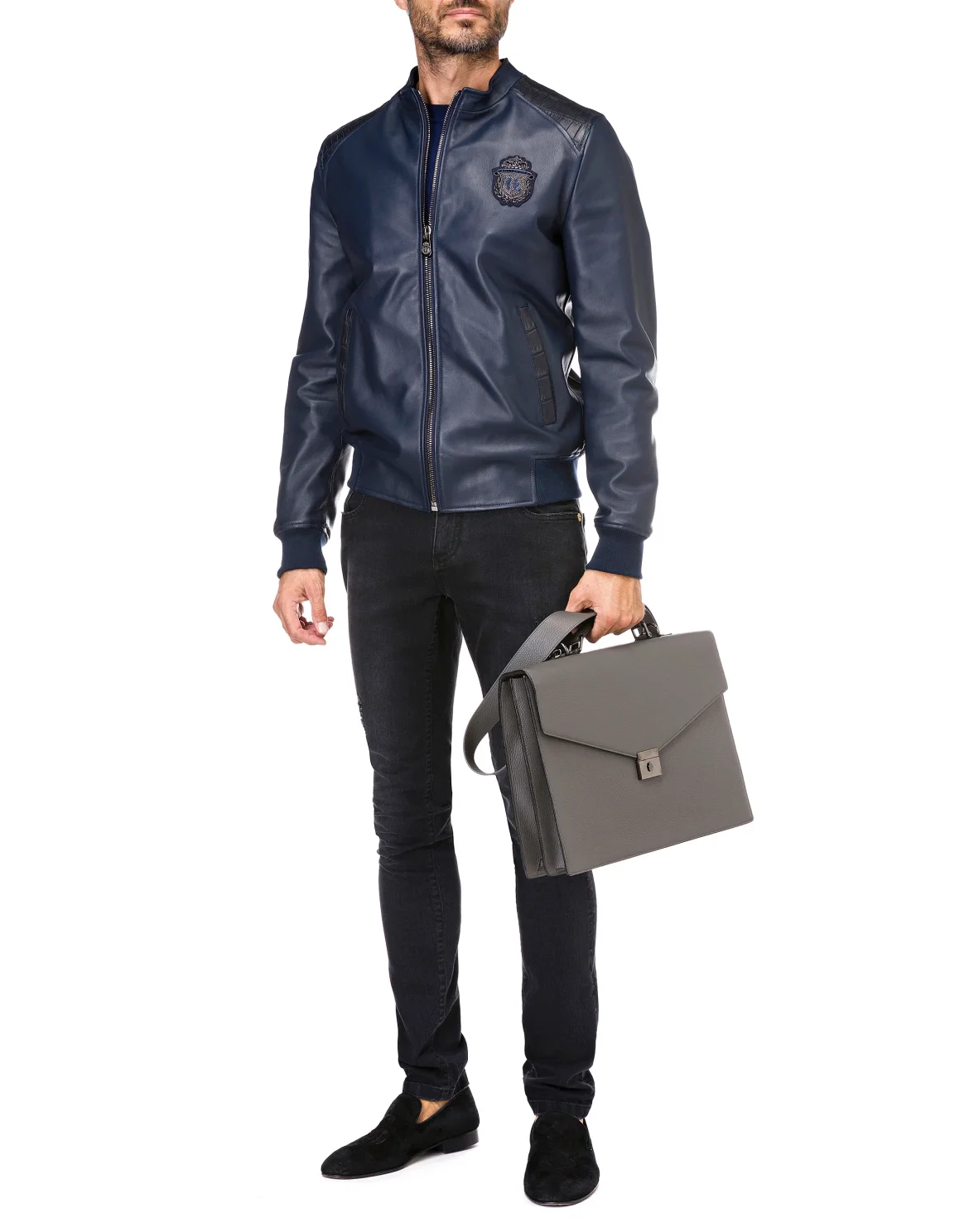 Medium Travel Bag Double B, цвет: Серый