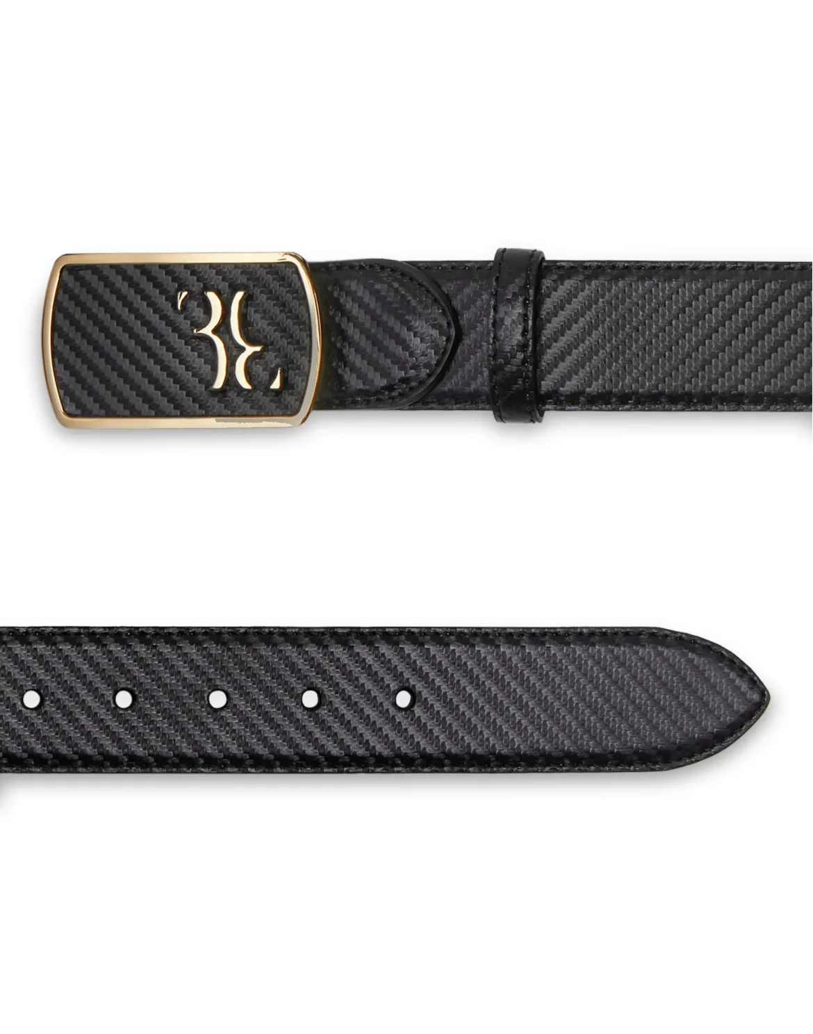 Belt Double B, цвет: Черный