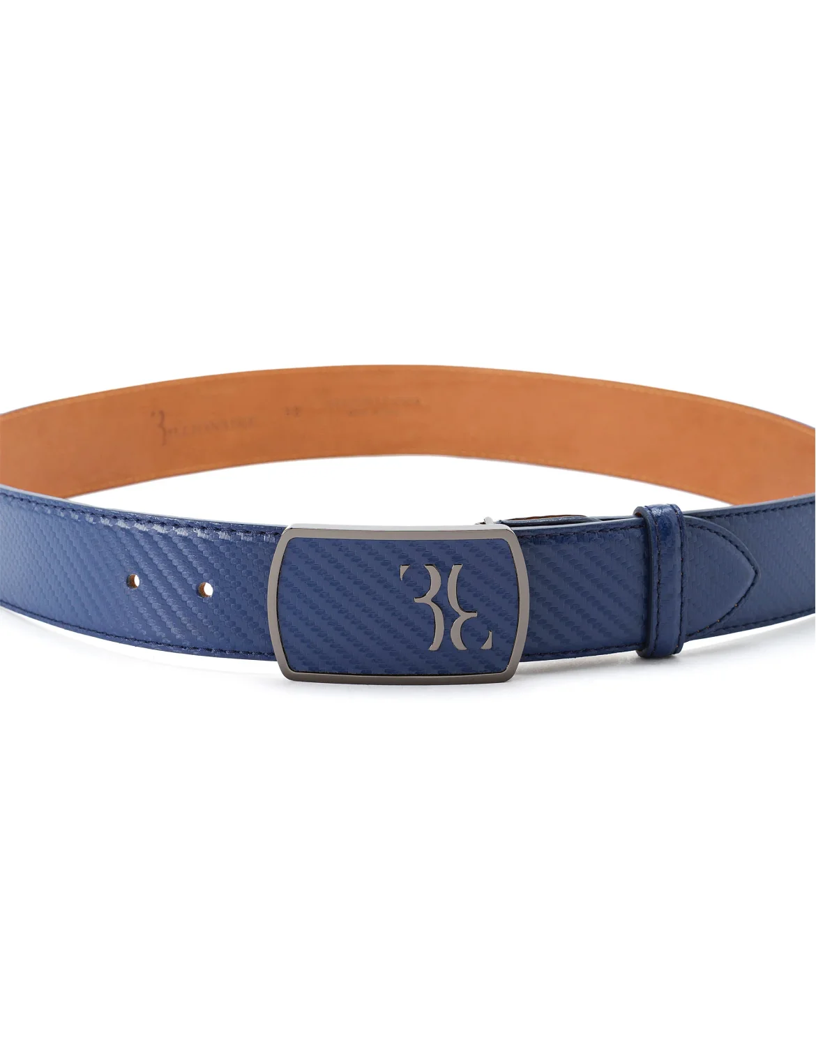 Belt Double B, цвет: Синий