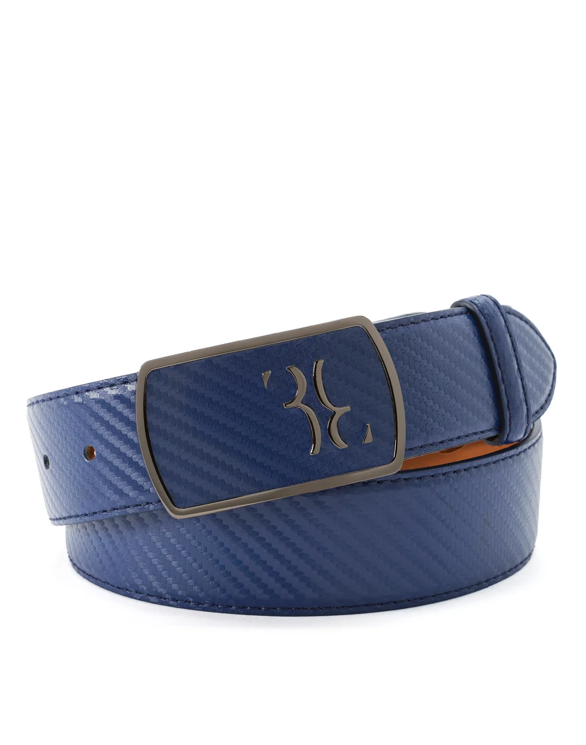 Belt Double B, цвет: Синий