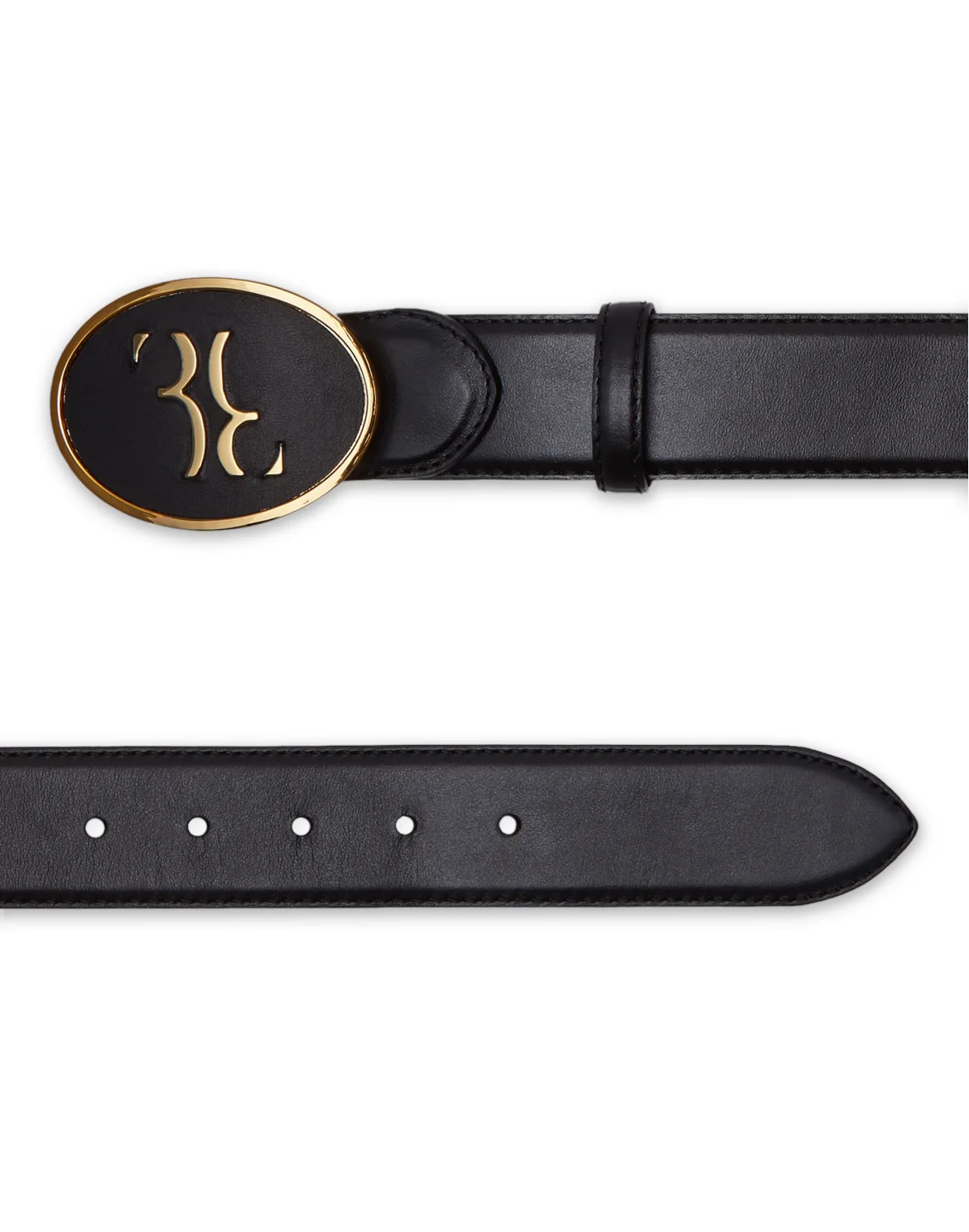 Belt Double B, цвет: Черный