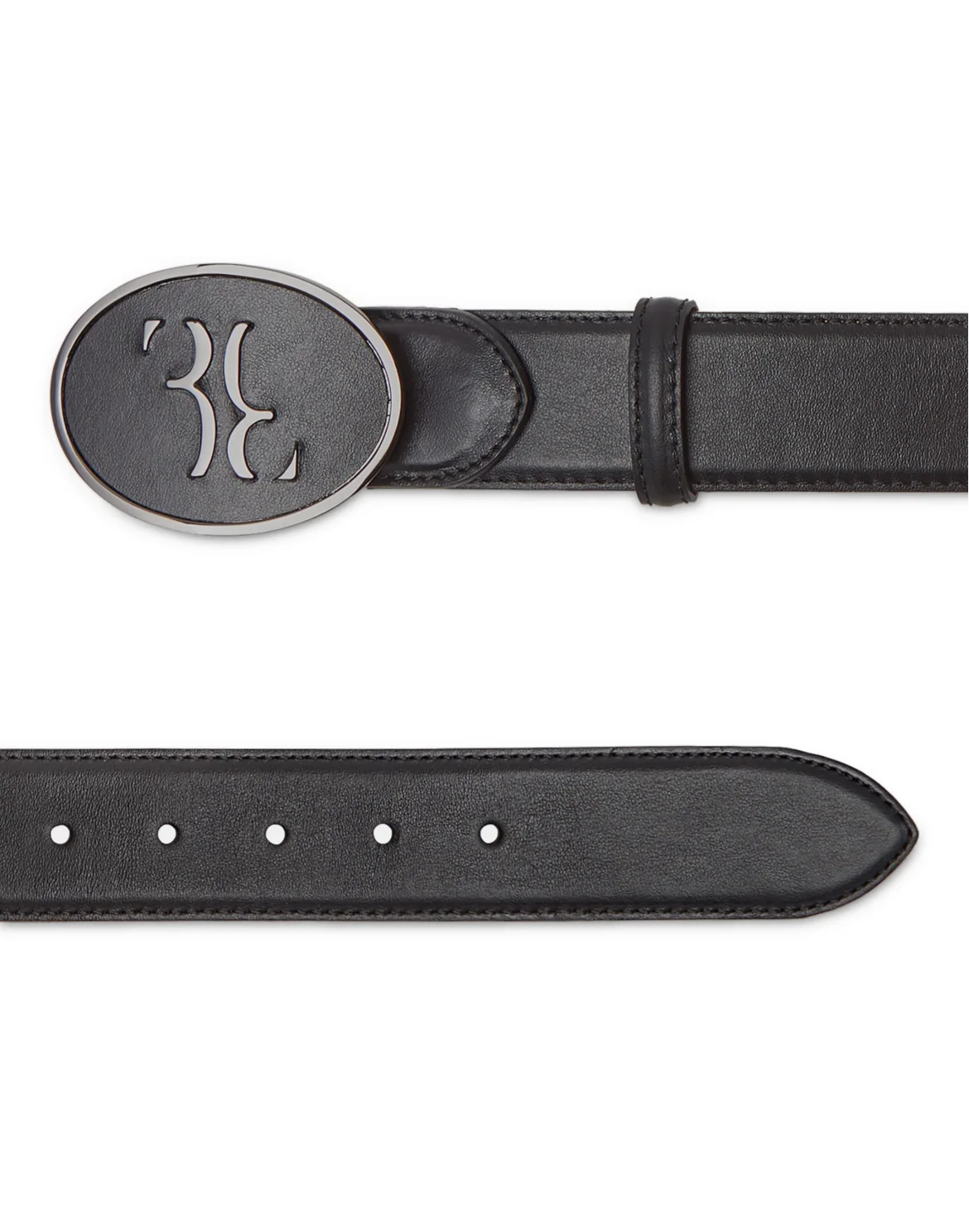 Belt Double B, цвет: Черный