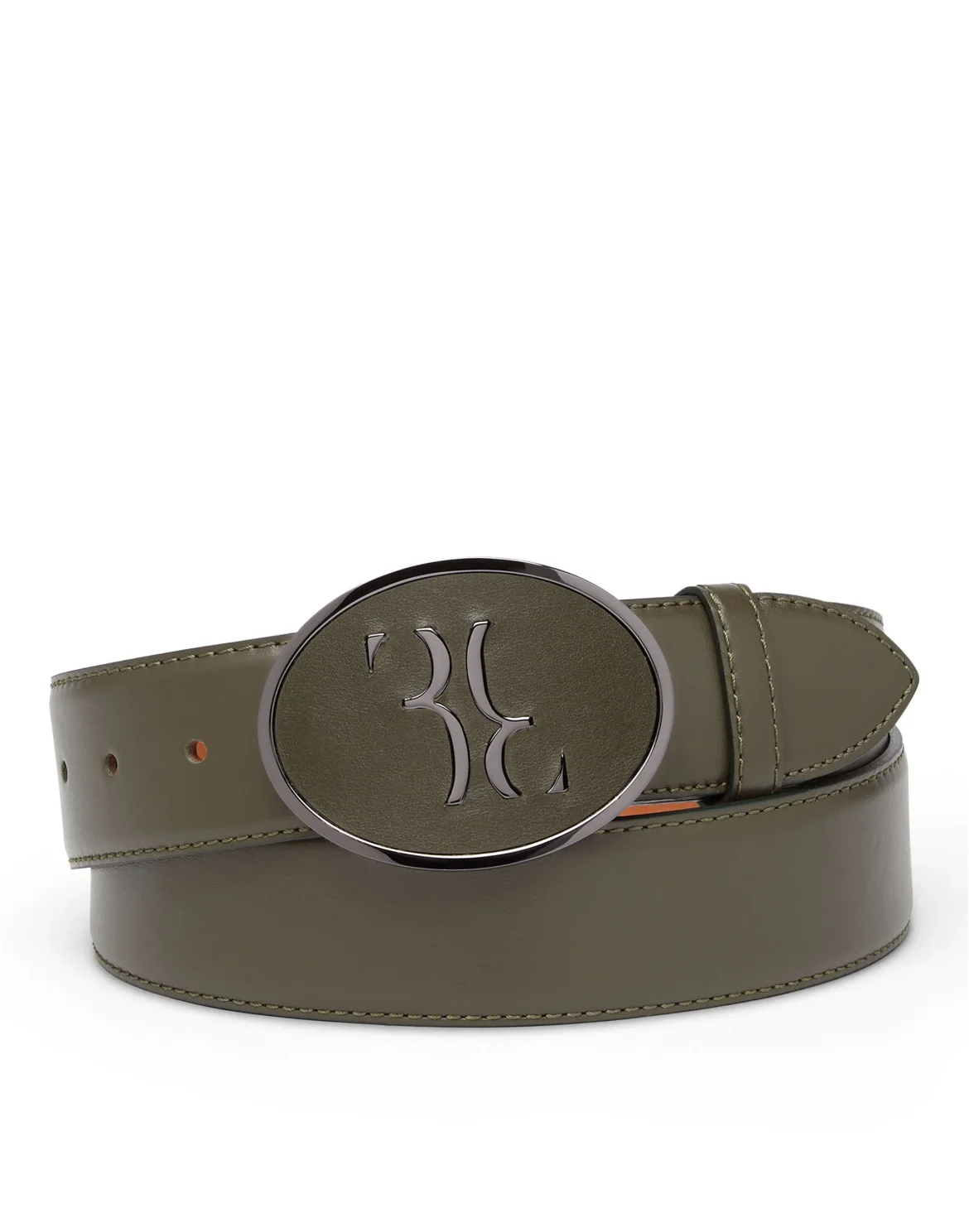 Belt Double B, цвет: Зеленый