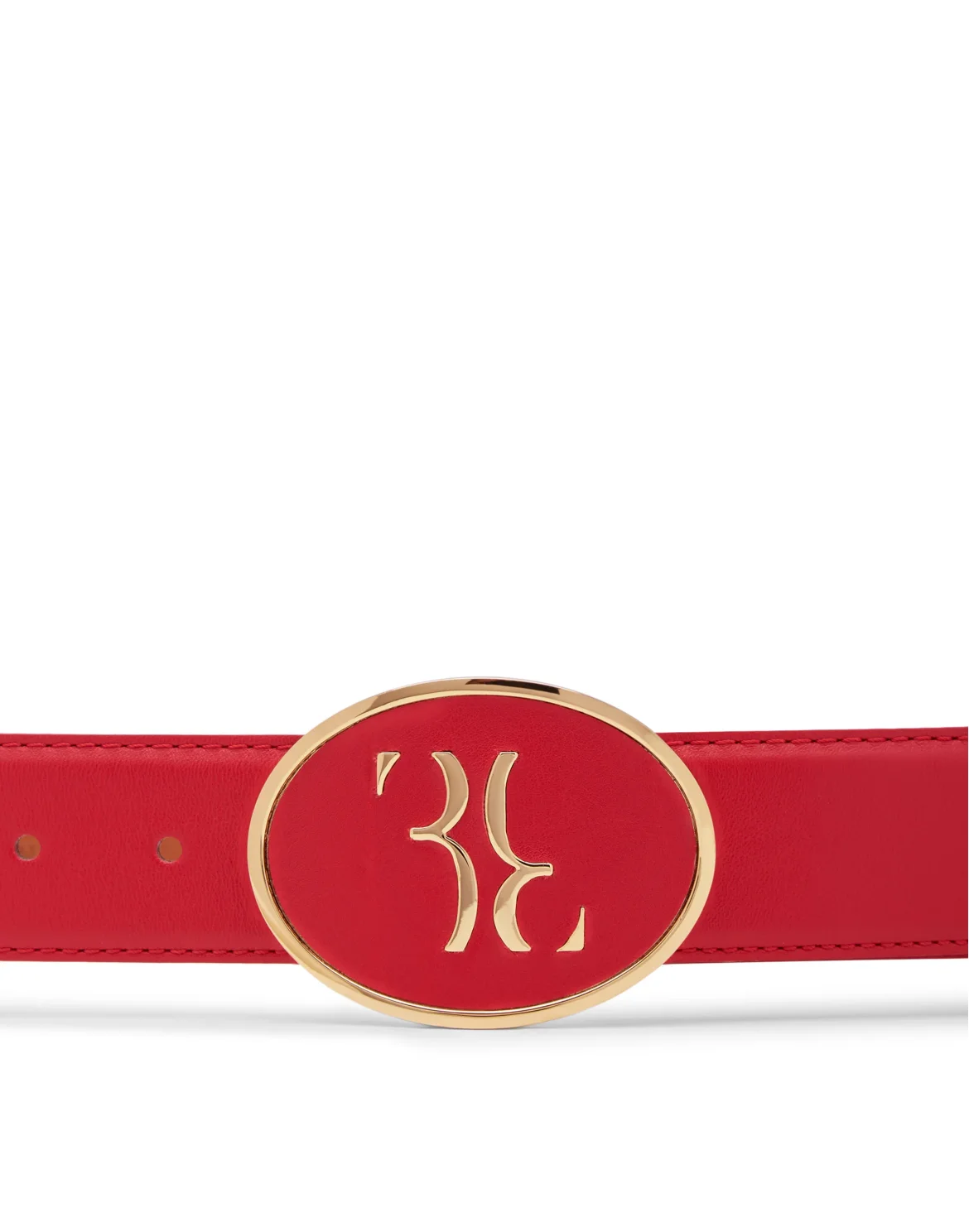 Belt Double B, цвет: Красный