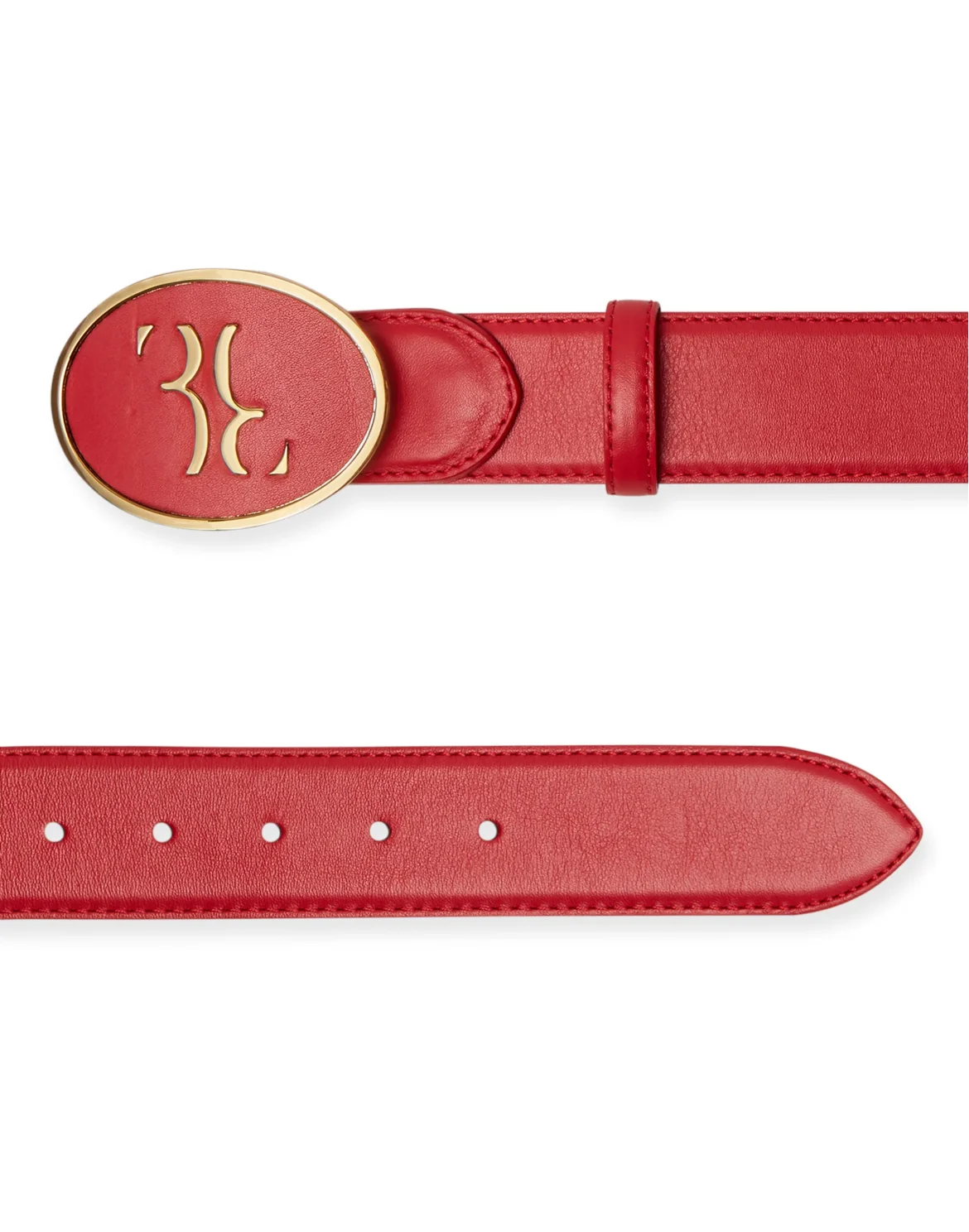 Belt Double B, цвет: Красный