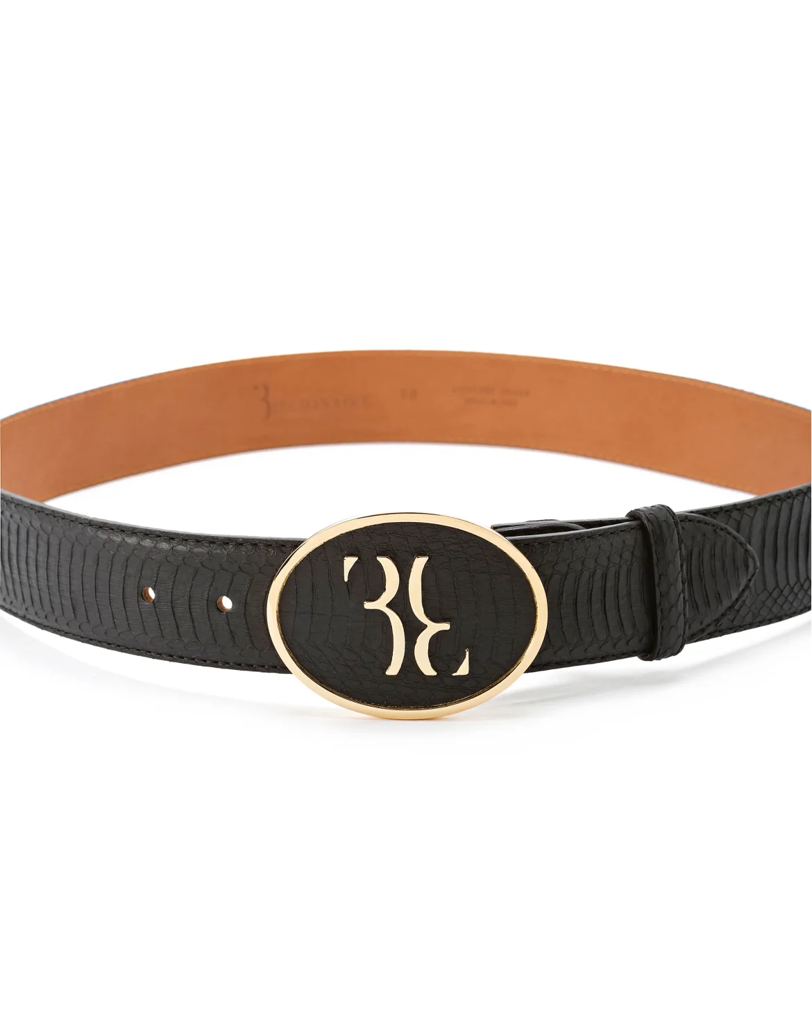 Belt Double B, цвет: Черный